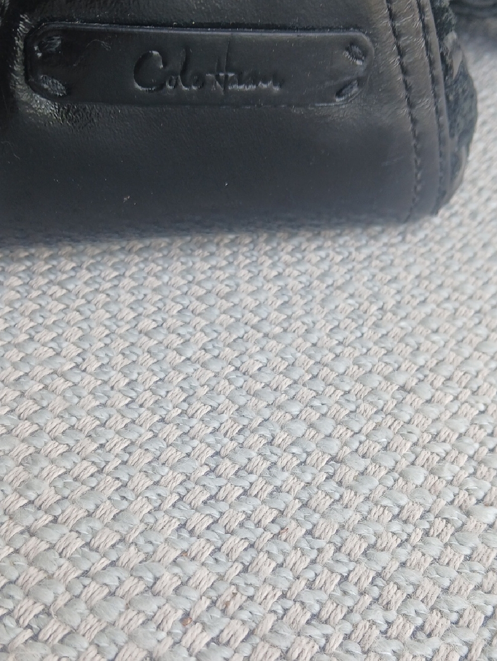 Cole Haan Black Woven Shoulder Bag - Picture 2 of 4